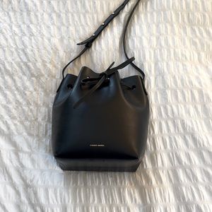 Manage Gavriel Bucket Bag with Blue Interior